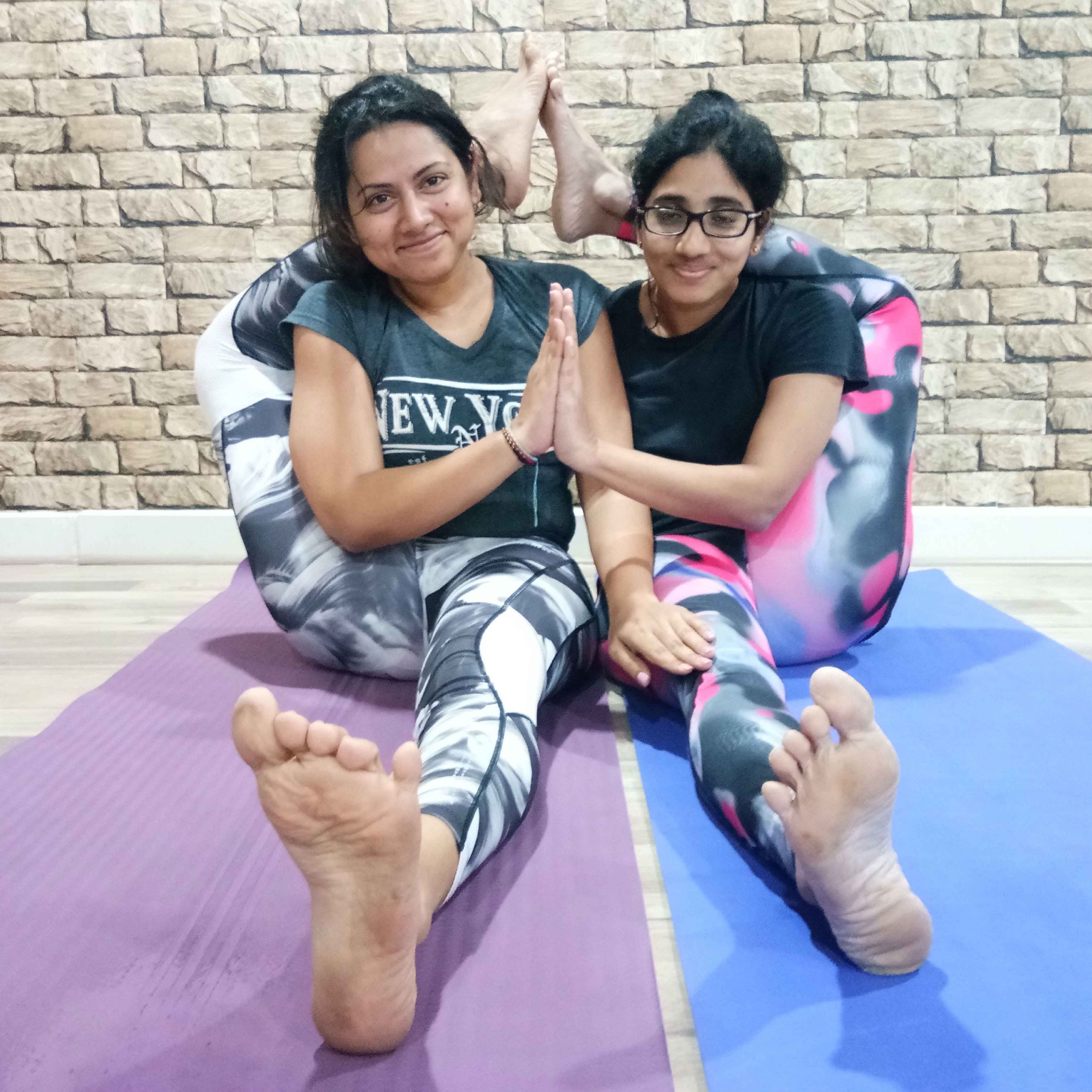 Pancha Yoga student