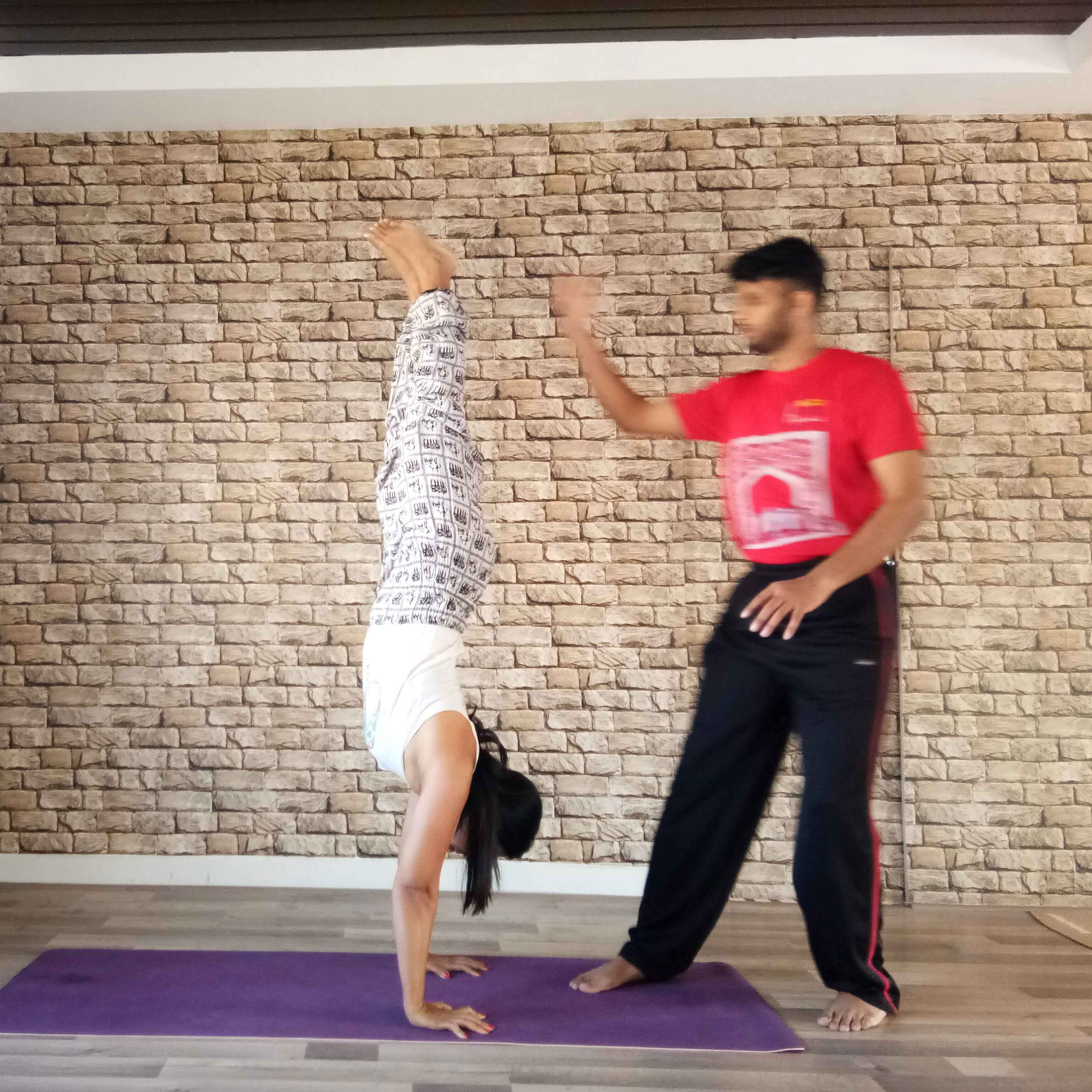 Pancha Yoga student